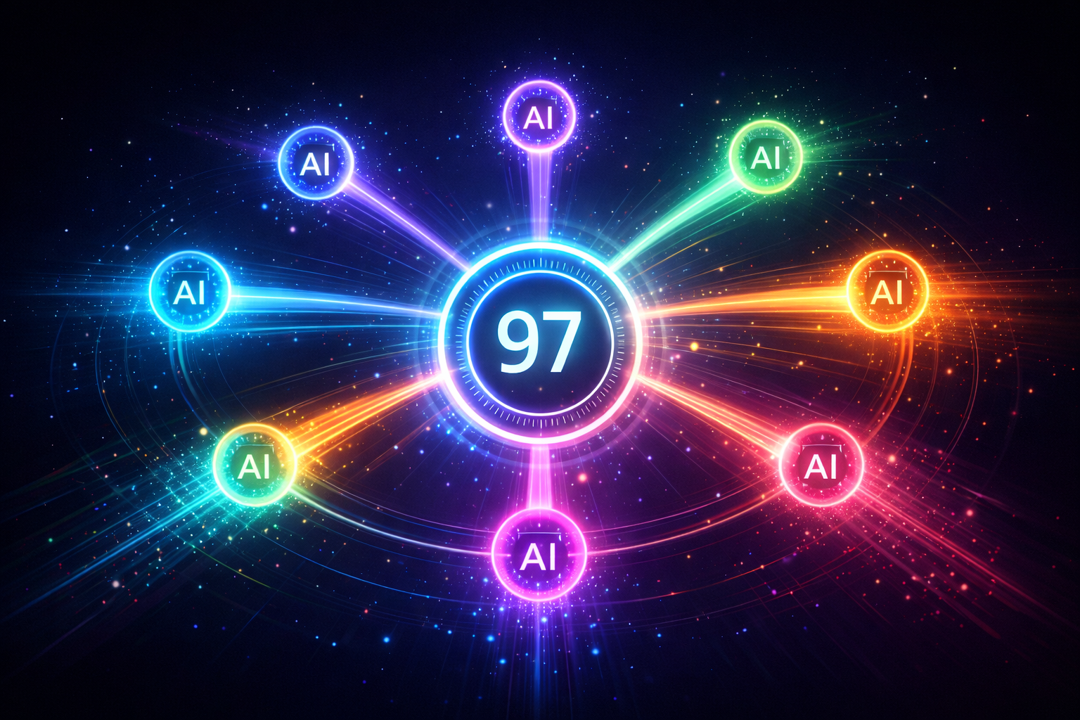 8 AI models converging into H-Score